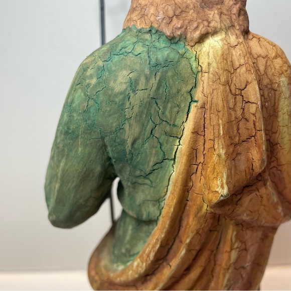 Department 56 Renaissance Nativity  Set 2 Pieces ~10” As Is! Please Read - Picture 11 of 16